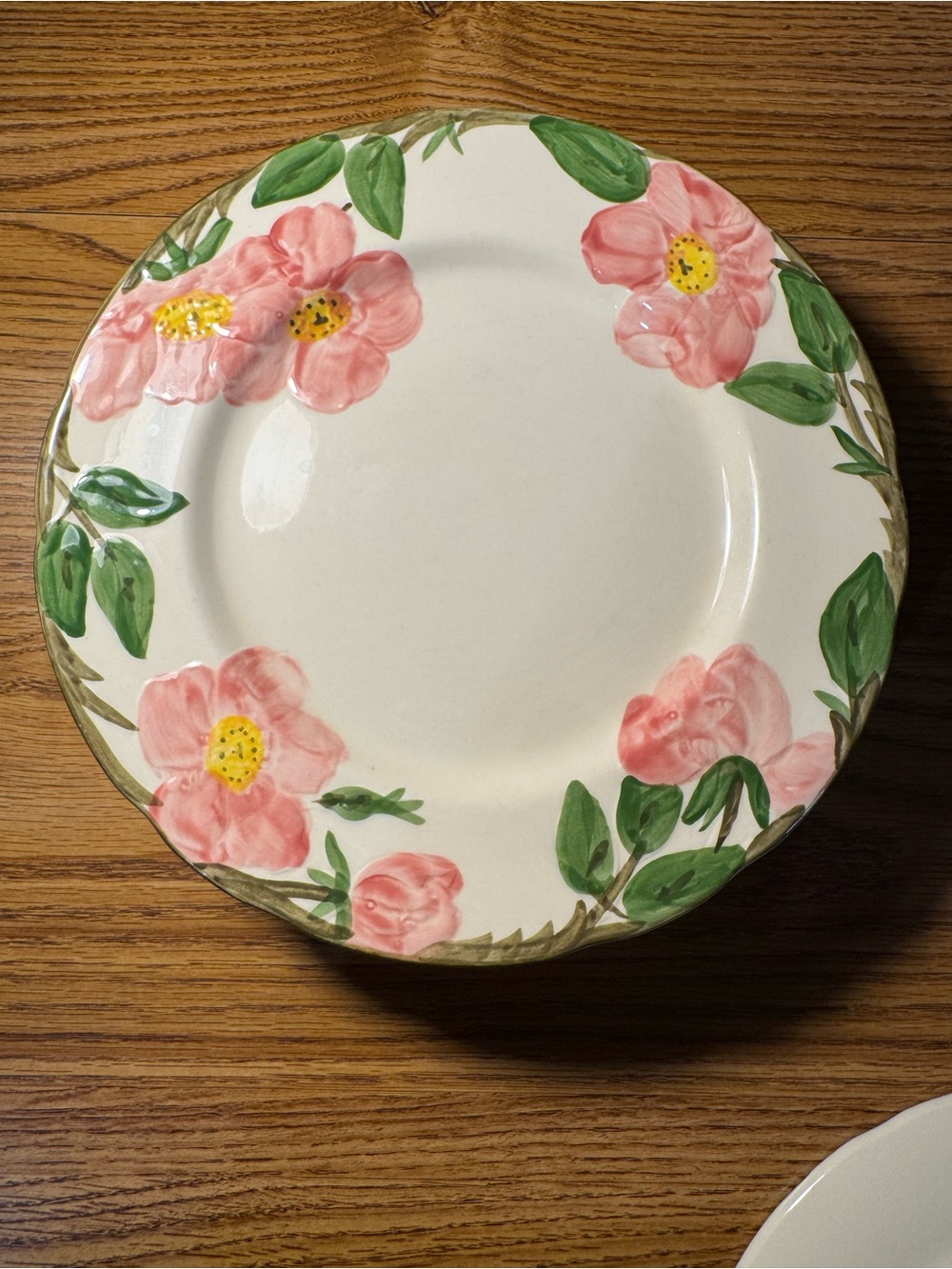 Vintage Desert Rose Pattern Franciscan Dinner Plate 9.5” size